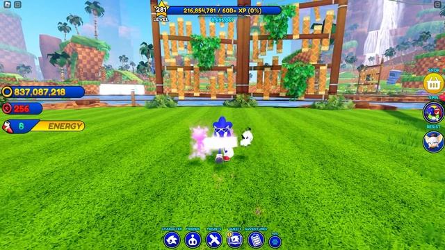 "Adventure Sonic (RARE)! + Колесо фортуны" - Sonic Speed Simulator смотреть онлайн