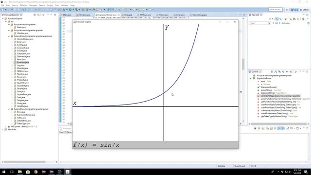 [Java/Swing] Function Grapher Program Part 1 смотреть онлайн