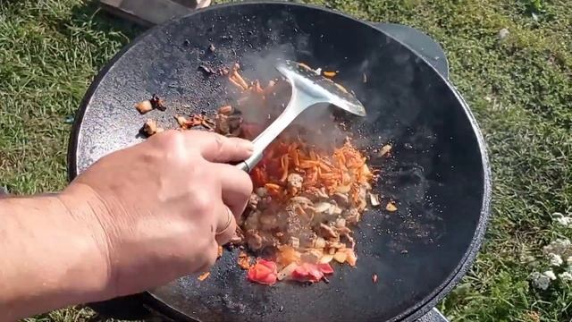 Воскресный завтрак! Царская яичница по деревенски!!! Просто, но очень вкусно!!!