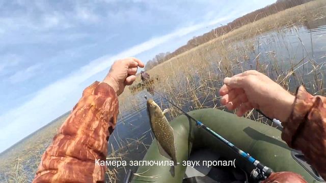 Рыбалка на карася с лодки на летнюю удочку (с кивком и мормышкой) смотреть онлайн
