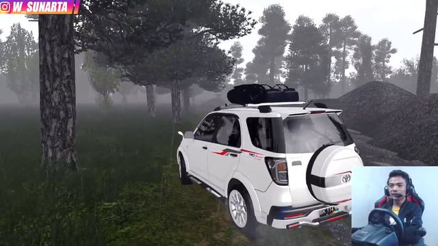Perjalanan Toyota Rush di Jalur Proyek Sulawesi Kehujanan Jalan Rusak - ETS2 смотреть онлайн