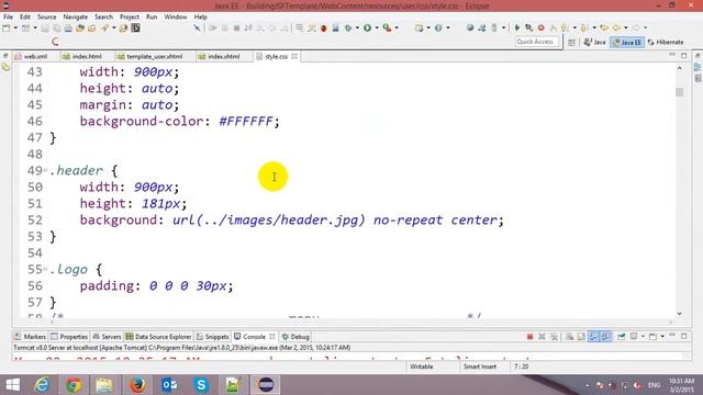 Building JSF Template from HTML Template смотреть онлайн