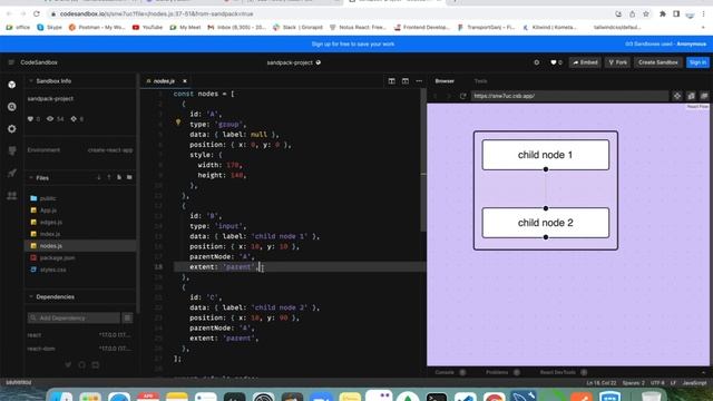 React Sub Flow | React Flow | React Js смотреть онлайн