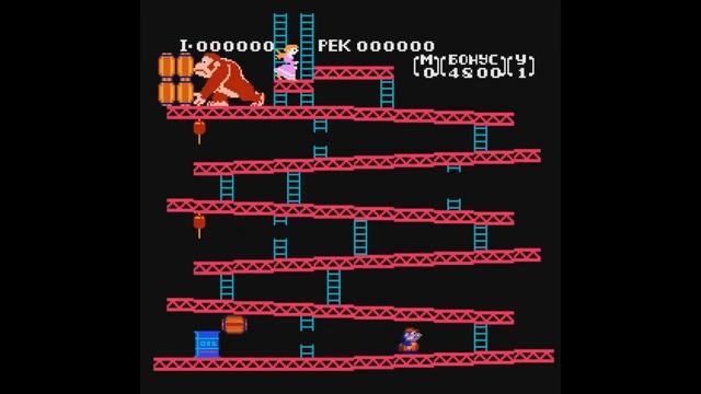 Donkey Kong (1981) Обзор / Аркадный автомат смотреть онлайн