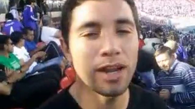 Eugenio Mena saluda a Actualidad Azul смотреть онлайн