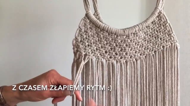 Macrame Bag Tutorial - easy DIY/Torba ze sznurka смотреть онлайн