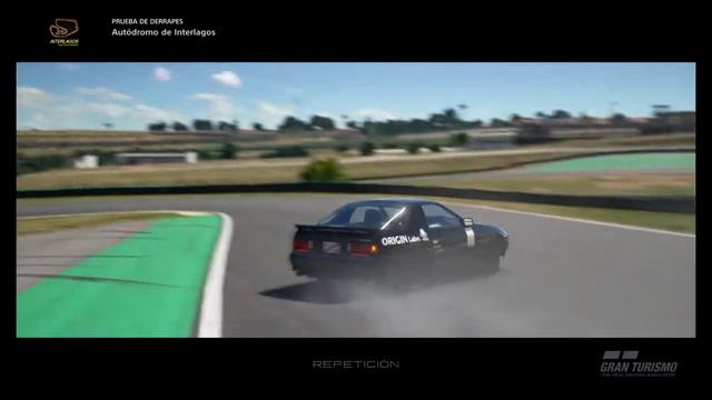 Mazda RX-7 FC Interlagos drift practice no assist GT SPORT G29 смотреть онлайн