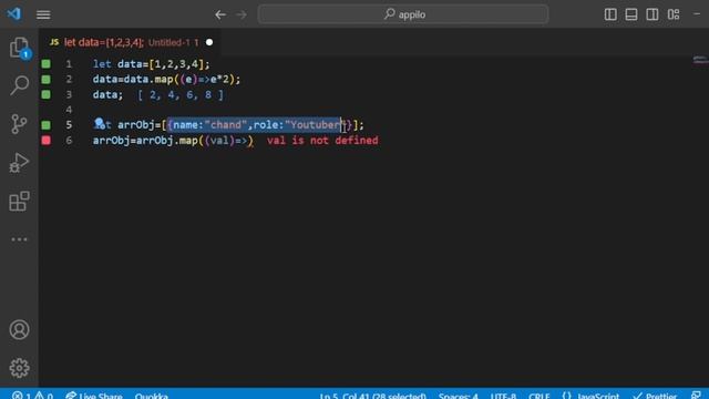 Array Map #javascript #js смотреть онлайн