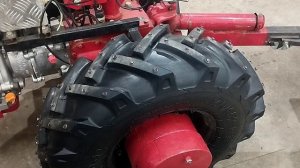 ШИПОВКА РЕЗИНЫ НА МОТОБЛОК!!!