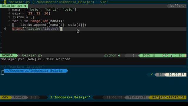 [Pythonic 12] Memadukan List Comprehension dan Fungsi Zip pada Bahasa Pemrograman Python смотреть онлайн