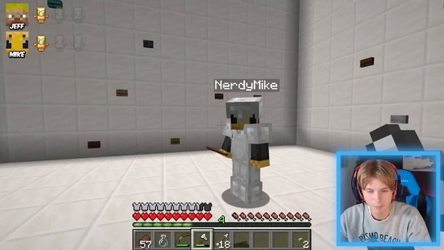 TRAPPED in a Minecraft Mystery Button Box! смотреть онлайн