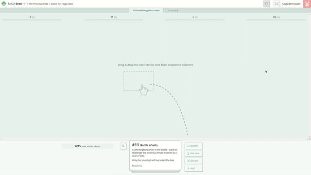 Taiga Seed, brief intro on the benefits of adopting early user story estimation смотреть онлайн