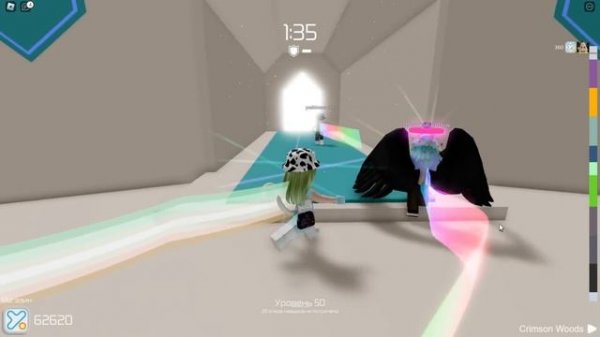 НЕ НАСТУПАЙ НА СВОЙ ЦВЕТ В ТАВЕРЕ! Roblox Tower of Hell