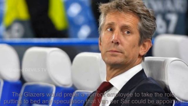 Man Utd set to play out formulaic appointment at Edwin van der Sar's detriment - news today смотреть онлайн