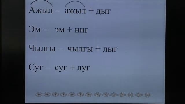 "Сос тургузуу". 3 класс. Тувинский язык смотреть онлайн