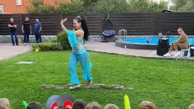 Восточный танец с питоном смотреть онлайн