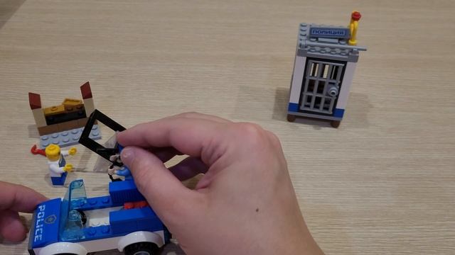 Полицейская погоня, вор обокрал магазин, конструктор лего lego смотреть онлайн