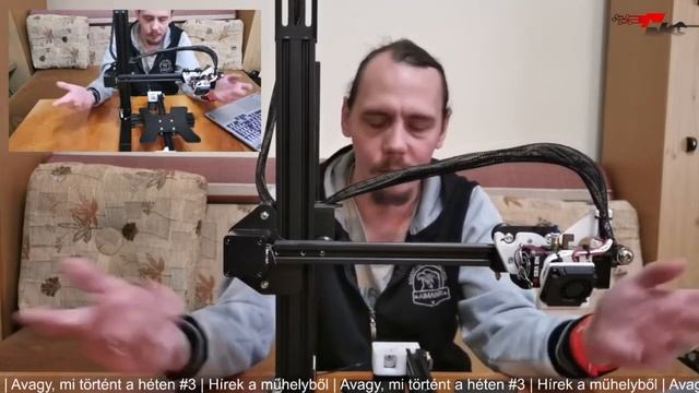 Hírek a műhelyből | Mi történt az Ender 3 al, avagy a calicat esete - Rövid hír смотреть онлайн