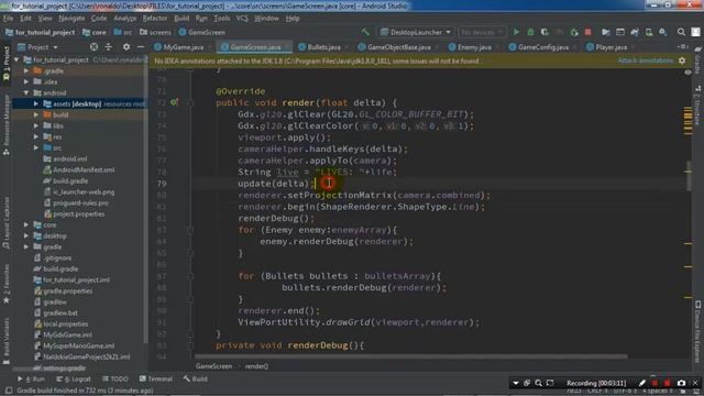 Libgdx android studio 2d space ship shooter game development tutorial #17 смотреть онлайн