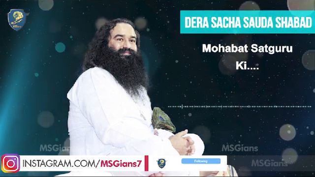 Mohabbat Satguru Ki Ji.. Saint Dr Gurmeet Ram Rahim Singh Ji Insan | Dera Sacha Sauda Shabads смотреть онлайн
