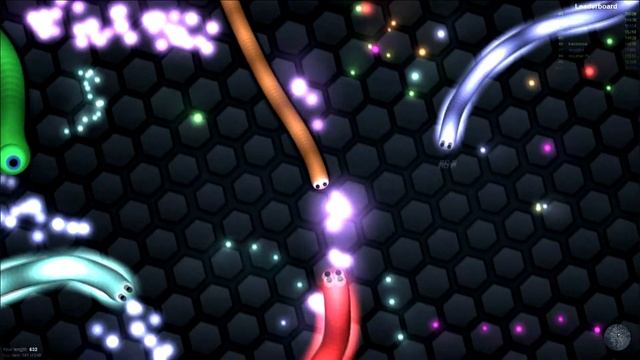 Играем в червяки slither.io видео смотреть онлайн
