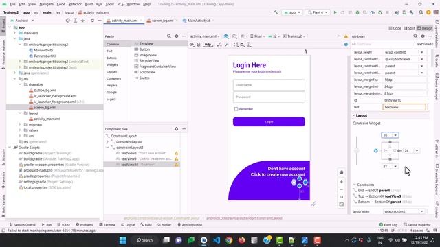 How to create login page | Kotlin | Tamil | Smile Artiest Tech Coder смотреть онлайн