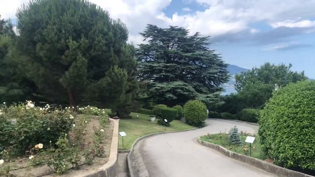 Ливадия. Прогулка по посёлку и парку Ливадийского дворца. 17.06.23. Крым. Crimea. Livadia. Yalta.