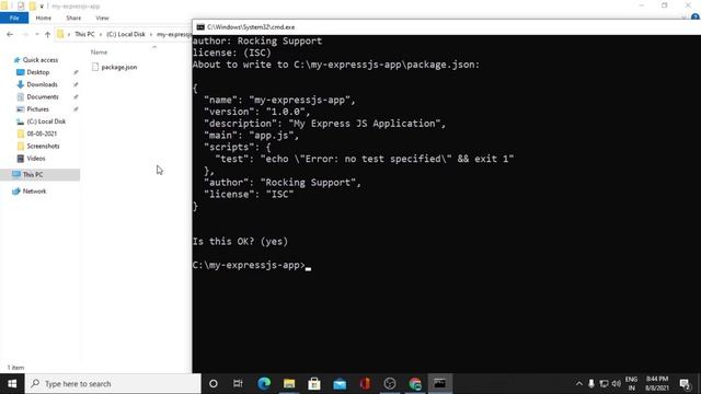 How To Install And Setup Express JS On Windows 10 | Website Create Using Express JS @RockingSupport смотреть онлайн