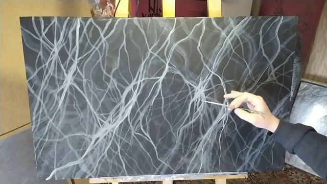 Венецианская штукатурка под природный мрамор с белыми прожилками и 3д объемном эффектом смотреть онлайн