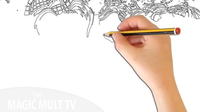 Как нарисовать Клодин Вульф из Монстр Хай | Monster High Clawdeen Wolf Coloring смотреть онлайн