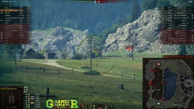 World of Tanks Matilda Replay - 11 Kills 2.2K DMG(Patch 1.4.1) смотреть онлайн