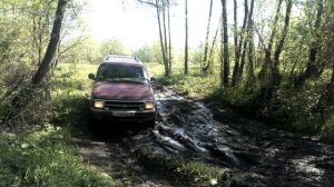 Шевроле Блейзер едем на рыбалку. Chevrolet Blazer
