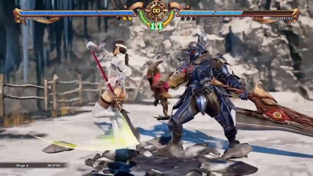 Soul Calibur VI Seong Mina Skirtless 2B Dress Hard Arcade смотреть онлайн