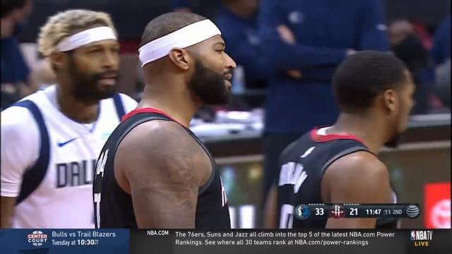 DeMarcus Cousins Gets Ejected During Mavs-Rockets Game смотреть онлайн