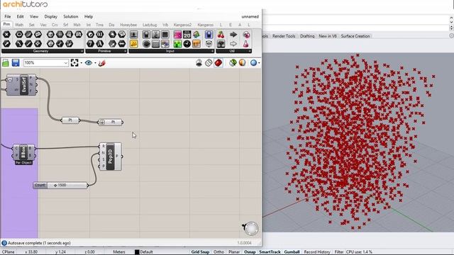 grasshopper tutorial | making trees | rhino | architutors смотреть онлайн