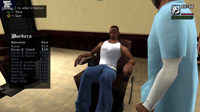 GTAV vs GTA San Andreas | Direct Comparison смотреть онлайн