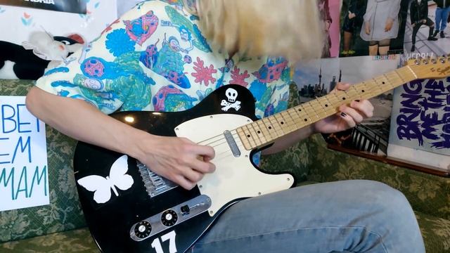 кис-кис - не святая (guitar cover + ТАБЫ) смотреть онлайн