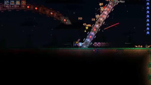 Terraria : Star cannon vs Destroyer смотреть онлайн