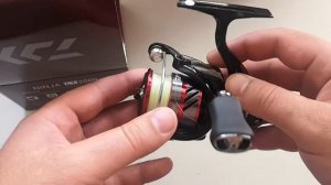 Катушка  DAIWA NINJA LT 2000.  Первое впечатление после распаковки)))