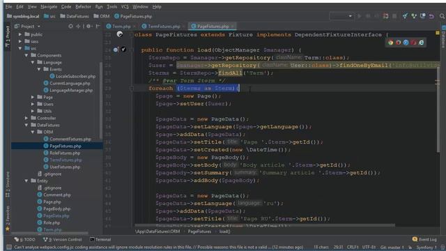 Многоязычность ч5 Сущность категорий и перевод symfony/translation (ч1) - (Symfony 4 - Blog #45 ) смотреть онлайн