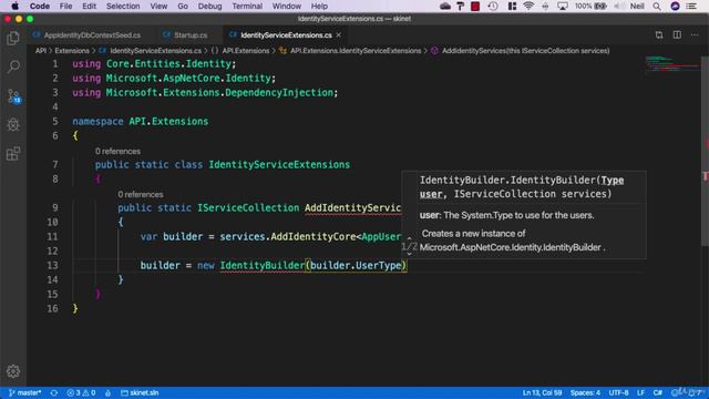 168 Adding the Startup services for identity смотреть онлайн