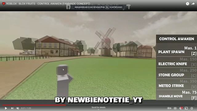 ⭐ Update 20 - All NEW FRUITS + Fruit Reworks/Awakening!! (Blox Fruits) смотреть онлайн