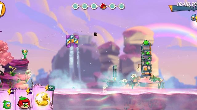 Angry Birds 2 | Pig Hat Event Level 7 with 4 birds смотреть онлайн
