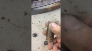 Сломал болт краба Гранта Калина ремонт за час