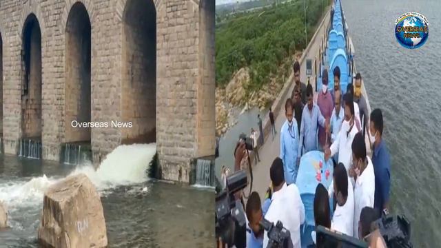 Water Board Issues Red Alert, Himayat Sagar Gates to open Anytime | Telangana | Overseas News смотреть онлайн