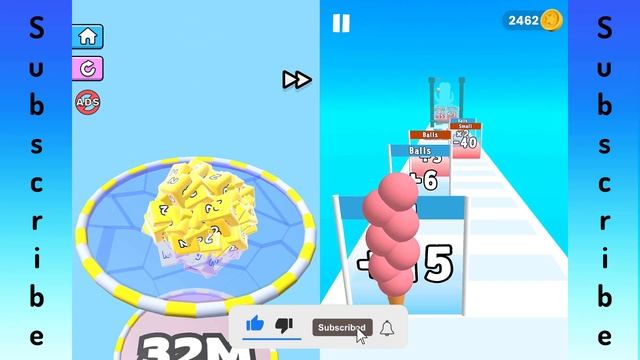 Jelly Run 2048 | Ice Cream Rush 3D | All Levels Gameplay | Android, iOS | Satisfying Mobile Games # смотреть онлайн