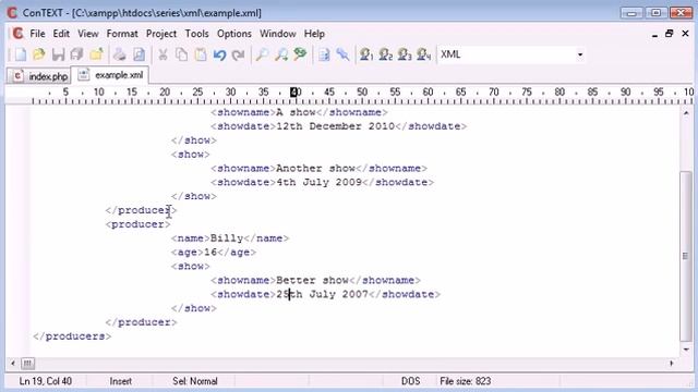Beginner PHP Tutorial 106 Reading a Simple XML File Part 2 смотреть онлайн