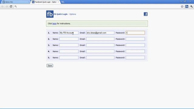 Login to your Facebook account in a single click! смотреть онлайн