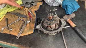 Alternator bearing replace tutorial/TD27