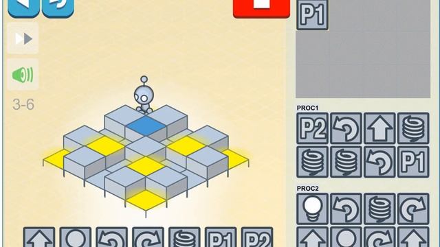 Hour of Code - LightBot 3-6 level смотреть онлайн